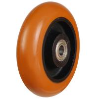 Polyurethane on Cast Iron (Round Profile) Wheels [Ball Journal]