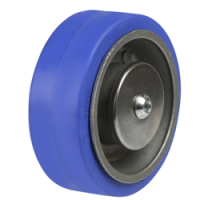 100mm High Temperature Resistant Rubber Wheel [300kg max load]