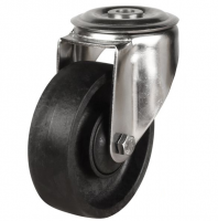 100mm High Temperature Resistant Stainless Steel Swivel Castor [220kg max load]