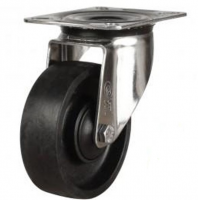 100mm High Temperature Resistant Stainless Steel Swivel Castor [220kg max load]