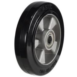 125mm Elastic Rubber on Aluminium Wheel [200kg max load]