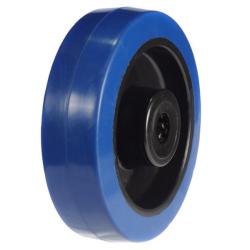 125mm Elastic Non-Marking Rubber on Nylon Wheel [250kg max load]