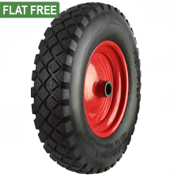 400mm Puncture Proof/Flat Free PU Wheel [300kg max load]