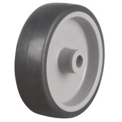 50mm Non-Marking Rubber Wheel [6mm bore] [40kg max load]