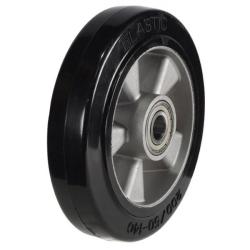 80mm Elastic Rubber on Aluminium Wheel [100kg max load]