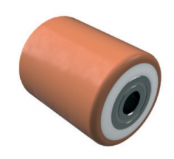 82mm x 70mm Polyurethane on Nylon Pallet Roller [500kg Load Capacity]