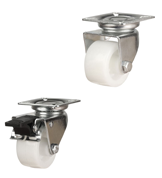 Light Duty Wide Tread Nylon Castors [DRNYHD]
