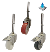 Adjustable Height Stainless Steel Castors