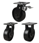 Cast Iron Castors [LMHBCI] 