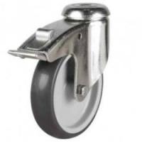  LWATPR Swivel Braked Bolt Hole Castors