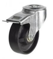 DRCI Bolt Hole Swivel Braked Castors