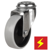 Anti-Static Bolt Hole Swivel  Castors