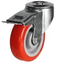 DRPNBJ Bolt Hole Braked Castors