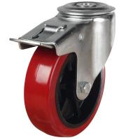 DRPNR Bolt Hole Braked Castors