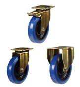 Elastic Non-Marking Rubber on Nylon Castors [GDHBN]