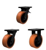 Extra Heavy Duty Polyurethane Castors [NXHPT]