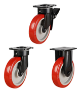 Heavy Duty Polyurethane on Nylon Castors [NGRPN]