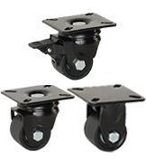 High Load Low Level Nylon Castors [GXH]