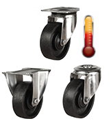 High Temperature Resistant [Ball Journal] Castors up to 260°C [LVHTBJG260]