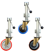 JCHS Wind Up Jacking Castors [Load up to 1000kg]