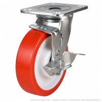 LMHBPNOBHD Swivel Braked Castors