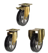 Medium/Heavy Duty Elastic Rubber Castors