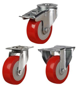 Medium/Heavy Duty Polyurethane on Nylon Castors [DRHPN]