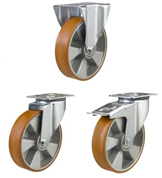 Polyurethane on Aluminium Castors [DRHPTA]