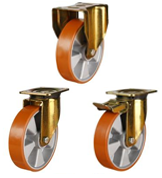 Polyurethane on Aluminium Castors [GDHPTA]