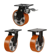 Polyurethane on Aluminium Castors [LMHBPTA]