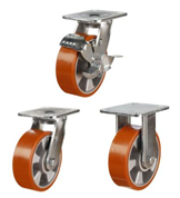 Polyurethane on Aluminium Castors [LMHPTA]