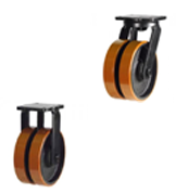Polyurethane on Cast Iron Centre Castors [DNXHPT]