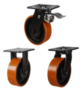 Polyurethane on Cast Iron Castors [LMHBPT]