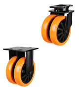 Polyurethane on Nylon Castors [DNGRPX]