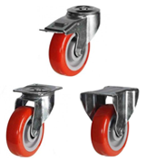 Polyurethane on Nylon Centre Castors [DRPN]