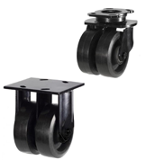 Rubber on Cast Iron Castors [DNGRRT]