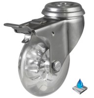 SSDRLCTP Bolt Hole Swivel Braked Castors