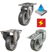 Stainless Steel Anti-Static Castors