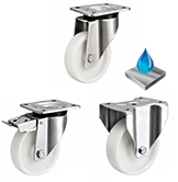 Stainless Steel Nylon Castors [SSGDHNY]