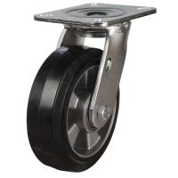 100mm Elastic Rubber Swivel Castor [220kg max load]