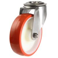 150mm Polyurethane Swivel Castor [280kg max load]