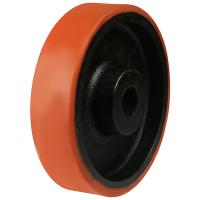 125mm Polyurethane on Cast Iron Wheel [600kg max load]