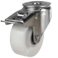 125mm Nylon Swivel Braked Castor [400kg max load]