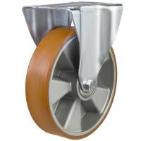 125mm Polyurethane Fixed Castor [270kg max load]
