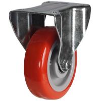 150mm Polyurethane Fixed Castor [350kg max load]
