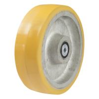 Industrial Heavy Duty 250mm Polyurethane on Cast Iron Wheel - 2500kg Load