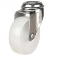 75mm Polypropylene Swivel Bolt Hole Castor [50kg max load]