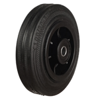 Light Duty 80mm Rubber on Plastic Wheel - 65kg Load
