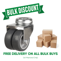 BULK BUY / 50mm Non-Marking Rubber Castor | 60kg