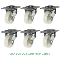 BULK BUY / 50mm Nylon Castor | 60kg